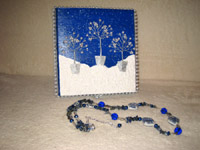 Blue & White Gift