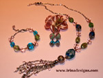 Alice in Wonderland jewellery set