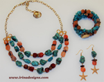 Aqua Terra Dream jewellery set