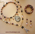 Midnight in Paris jewellery set