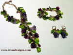 Monet Garden jewellery set