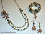Pearl Blossoms jewellery set