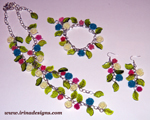 Spring Bouquet jewellery set